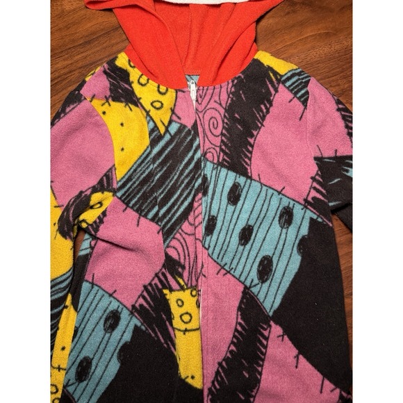 Sally Nightmare Before Christmas One Piece Pajamas Disney Costume Size 8 - Picture 5 of 6